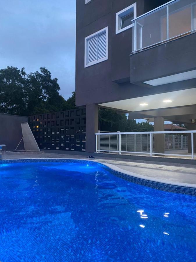 Apto Novo Com Piscina Em Ubatuba - Praia Maranduba Exteriör bild