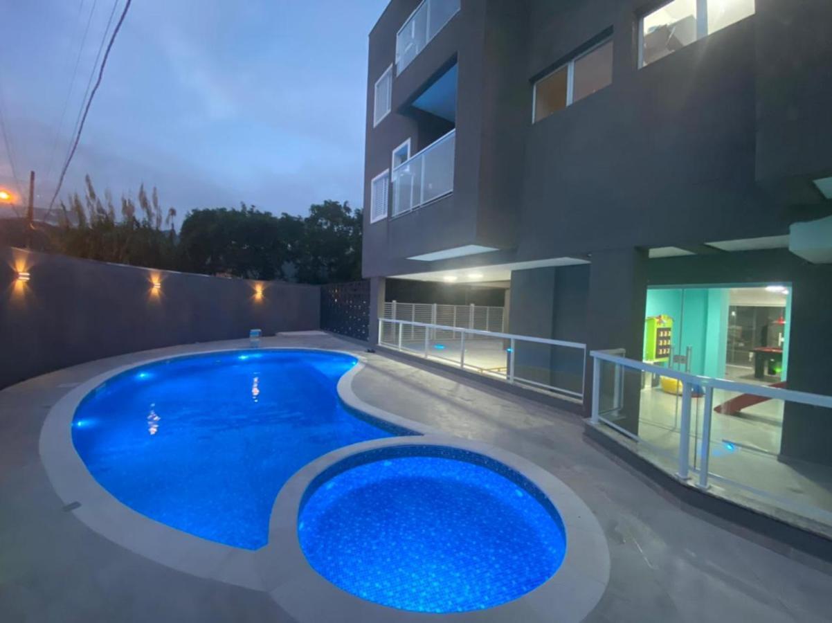 Apto Novo Com Piscina Em Ubatuba - Praia Maranduba Exteriör bild