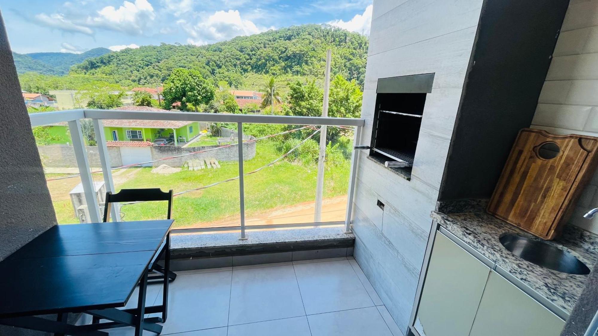 Apto Novo Com Piscina Em Ubatuba - Praia Maranduba Exteriör bild